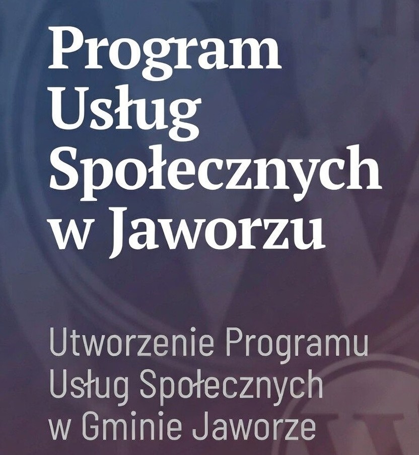You are currently viewing Program Usług Społecznych w Gminie Jaworze na lata 2025-2027 w ramach Projektu „CUS – Nowe spojrzenie na usługi społeczne”