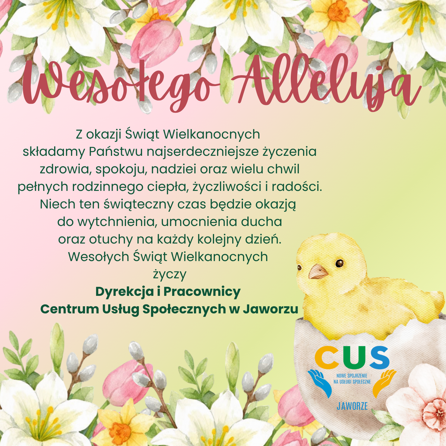 Read more about the article Wesołego Alleluja
