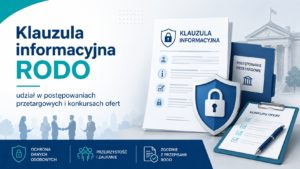 Read more about the article Klauzula informacyjna RODO dotycząca udziału w postępowaniach przetargowych oraz konkursach ofert realizowanych na podstawie ustawy o działalności pożytku publicznego i o wolontariacie