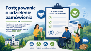 Read more about the article Postępowanie o udzielenie zamówienia „Świadczenie usług uzupełniających, w tym usług usprawniających i włączenia społecznego dla mieszkańców gminy Jaworze w latach 2026-2027”