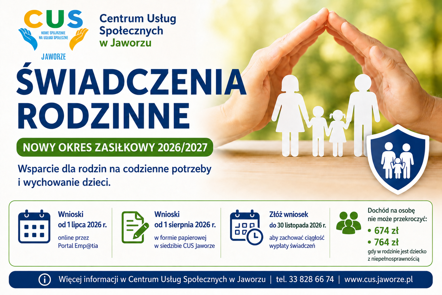 Read more about the article Świadczenia rodzinne – nowy okres zasiłkowy 2026/2027